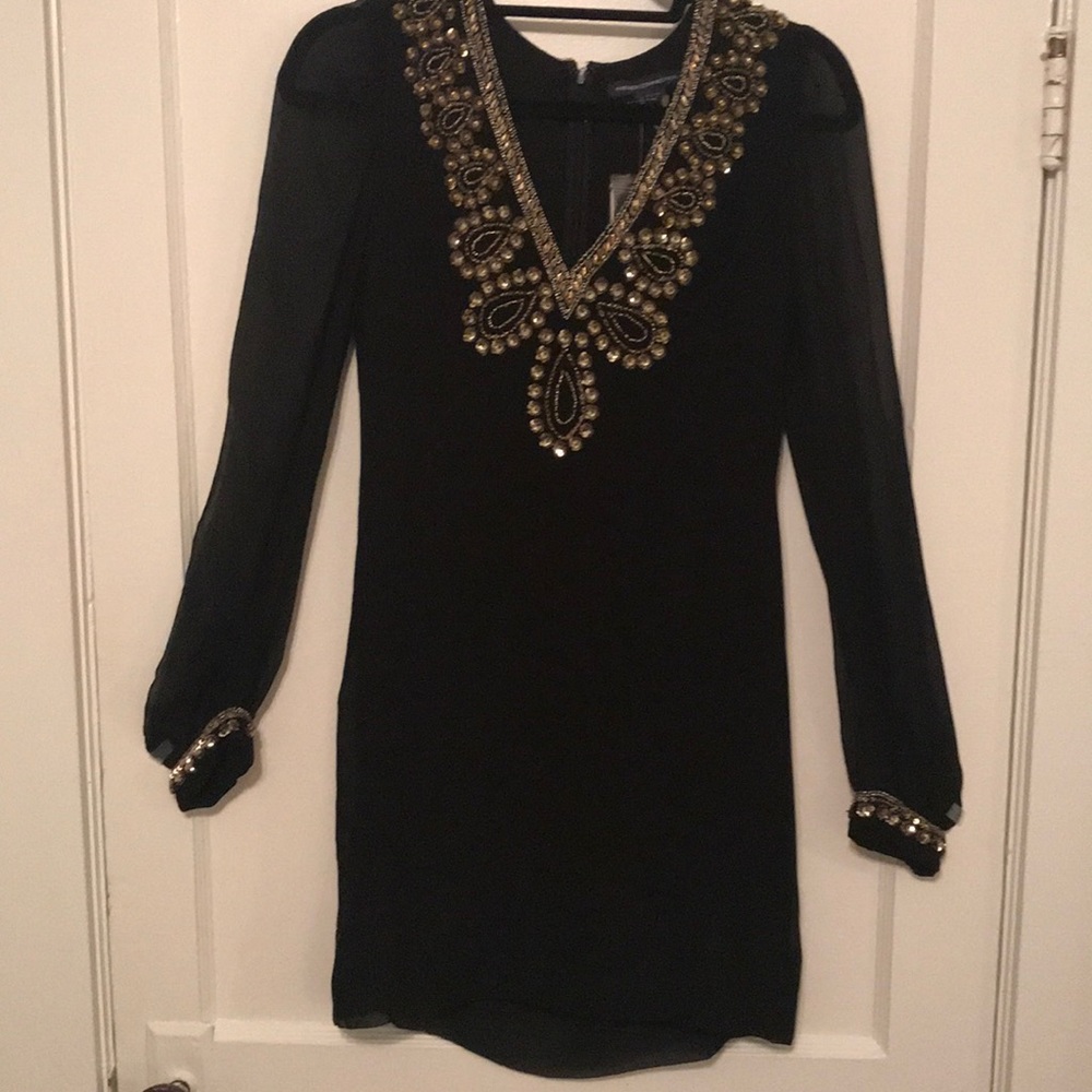 French Connection Beaded Dress
